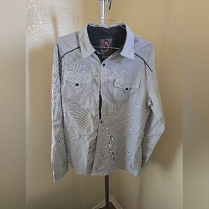 Sovereign Code Long Sleeve Button Up Shirt With Pockets